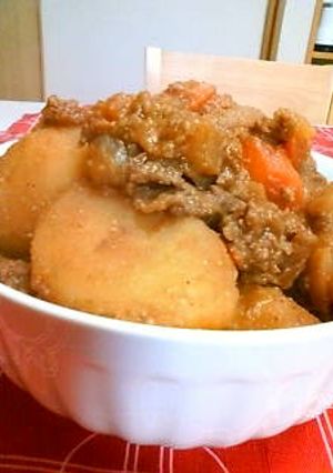 清酒パワーで☆ゴマ味噌肉じゃが♪-レシピのメイン写真