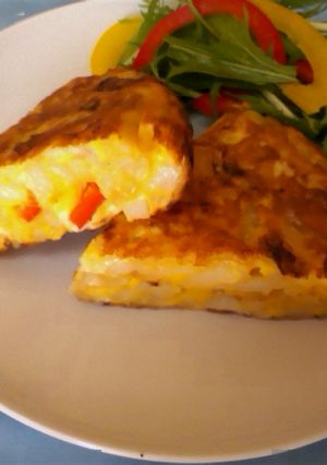 じゃがいもオムレツ(スペイン風)-レシピのメイン写真