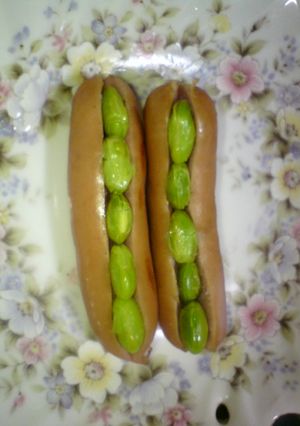 お弁当に!ウインナーの枝豆サンド♪-レシピのメイン写真