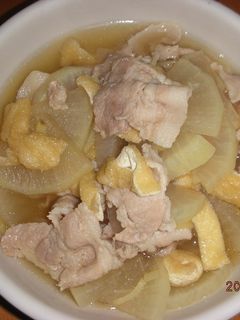 豚肉と大根のあっさり煮-レシピのメイン写真