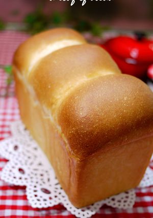 私の山型食パン♪パート１（HB生地）-レシピのメイン写真