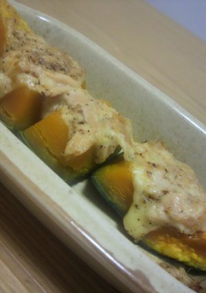 カボチャとﾂﾅﾏﾖのオーブン焼き☆-レシピのメイン写真