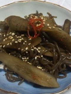 お母さんの味*ごぼうとこんにゃくの煮物-レシピのメイン写真