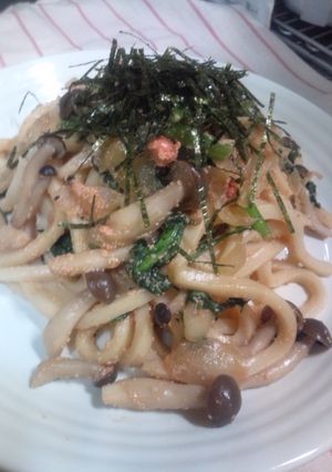 明太子焼きうどん☆簡単☆絶品!!-レシピのメイン写真