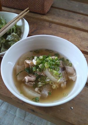 大根と豚肉の塩スープ-レシピのメイン写真