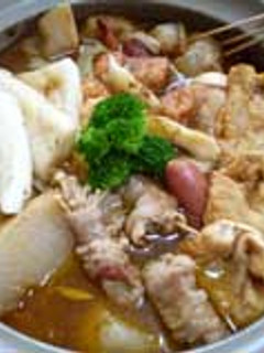 永谷園まろやかカレー鍋で超簡単!-レシピのメイン写真