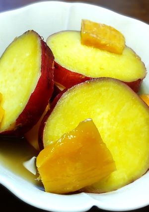 さつまいもとドライマハチャノックマンゴーの塩煮-レシピのメイン写真