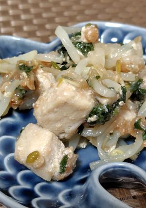 カジキマグロの梅しそ和え☆-レシピのメイン写真