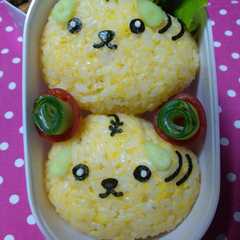 รูปของ ✿とらじろう(≖益≖)♡キャラ弁✿