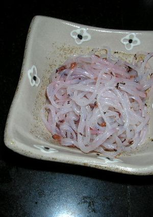しらたき梅風味-レシピのメイン写真