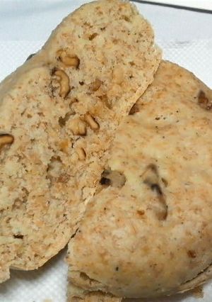 炊飯器で簡単！クルミと全粒粉の蒸しパン-レシピのメイン写真