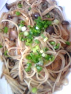 キノコだけ和風パスタ-レシピのメイン写真