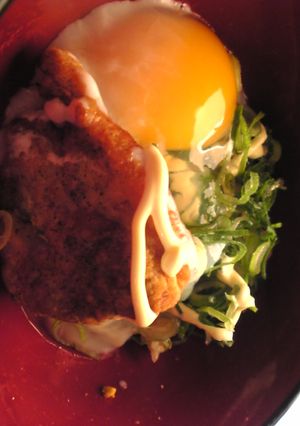 鶏唐揚げの麺つゆ葱マヨネーズ丼-レシピのメイン写真