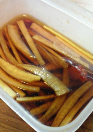 大根の皮消費★ピリ辛漬け-レシピのメイン写真