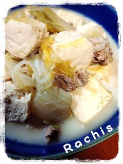 白菜と豆腐のあったか煮物♪-レシピのメイン写真