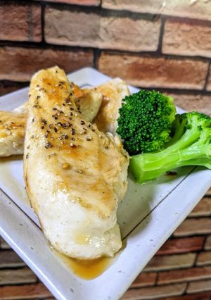 鶏むね肉のオリーブオイルソテー♪-レシピのメイン写真