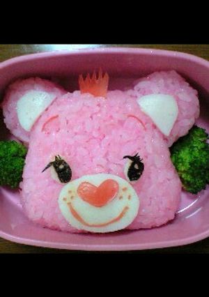 キャラ弁☆ケアベア-レシピのメイン写真