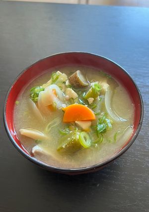 【腸活】具だくさん味噌汁-レシピのメイン写真