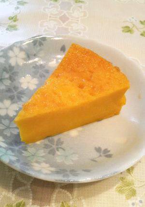 かぼちゃプリン風☆パンプキンケーキ-レシピのメイン写真
