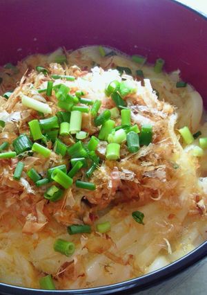 釜玉うどんon納豆-レシピのメイン写真