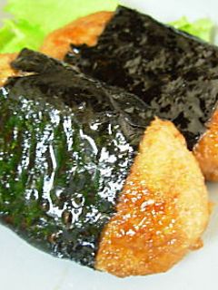 れんこんつくねの磯辺焼き-レシピのメイン写真