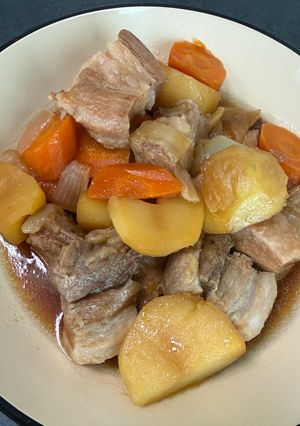 炊飯器で簡単⭐︎豚肉の煮物-レシピのメイン写真