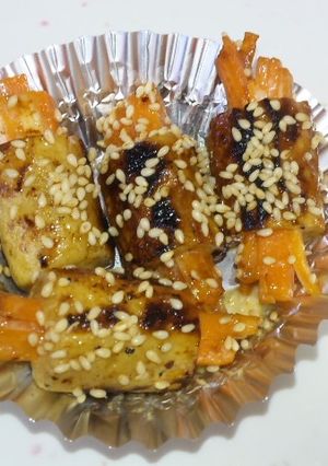 お弁当に♪ちくわ人参＊マヨネーズ醤油焼き-レシピのメイン写真