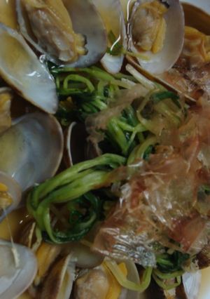 空心菜とあさりのうまうま煮-レシピのメイン写真