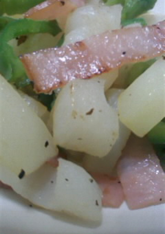 れんこんとジャガイモの根菜炒め♪-レシピのメイン写真