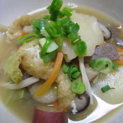 รูปของ 野菜たっぷり♡モチモチすいとん汁