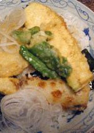 野菜天ぷら。のり弁 どんぶり-レシピのメイン写真