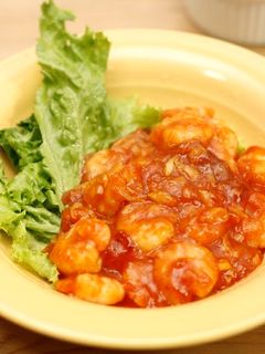 *かんたんエビチリ-レシピのメイン写真