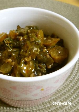 オクラの佃煮-レシピのメイン写真