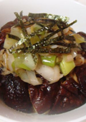 香る*ネギと椎茸だけ丼♪-レシピのメイン写真