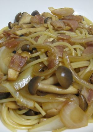 きのこのパスタ・ガーリックバター風味-レシピのメイン写真