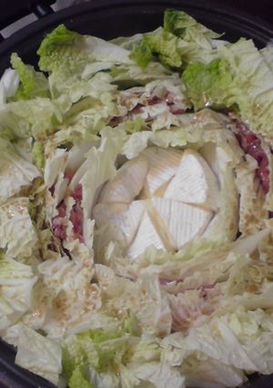 洗い物少なく☆白菜と豚肉の重ね鍋-レシピのメイン写真