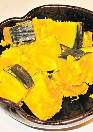 簡単おいしいかぼちゃの塩煮-レシピのメイン写真