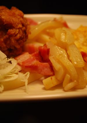 ジャガイモとベーコンの炒め物-レシピのメイン写真