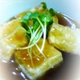 揚げずにあっさり揚げ出し豆腐☆