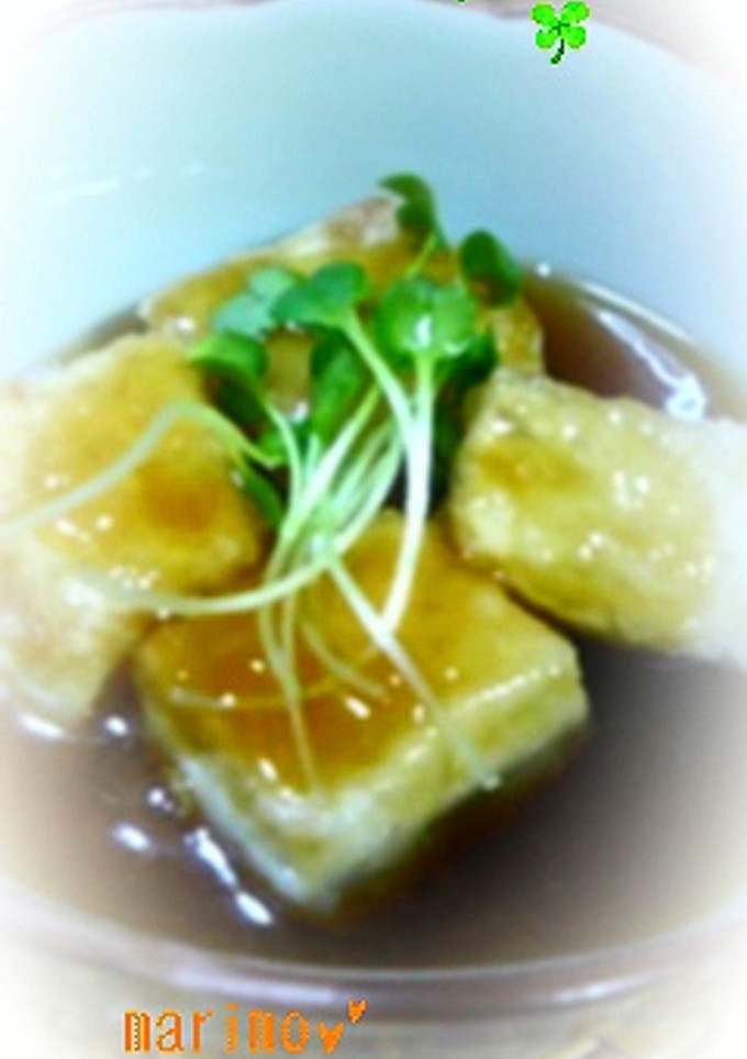 揚げずにあっさり揚げ出し豆腐☆-レシピのメイン写真