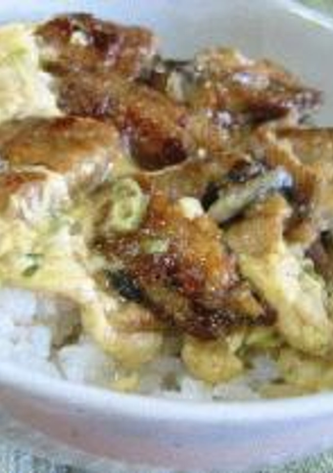 うなぎの蒲焼たまごとじ丼-レシピのメイン写真