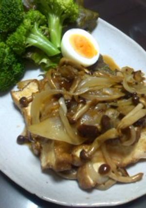 厚揚げのしょうが焼き-レシピのメイン写真