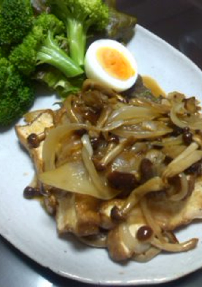 厚揚げのしょうが焼き-レシピのメイン写真