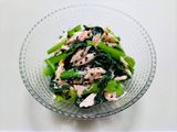 簡単今日の夕飯さっぱり小松菜ツナ中華和え