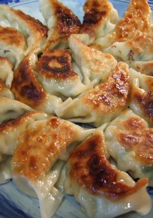 鶏白菜鍋貼(餃子)-レシピのメイン写真