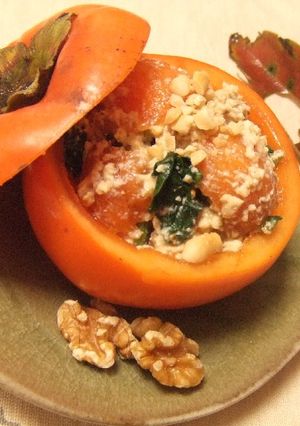 簡単おせち♪柿の白和え～料亭風～-レシピのメイン写真