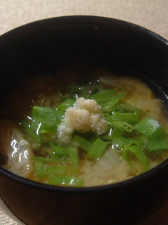 味噌汁 in 生姜-レシピのメイン写真