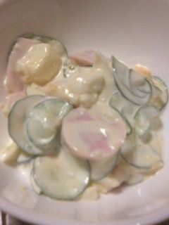 お魚ソーセージの*彩りサラダ*-レシピのメイン写真