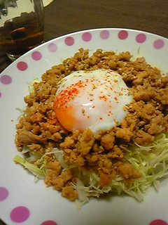 ダイエット☆豆腐入り鶏そぼろ丼-レシピのメイン写真