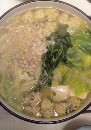 あっさり味のミンチ鍋-レシピのメイン写真
